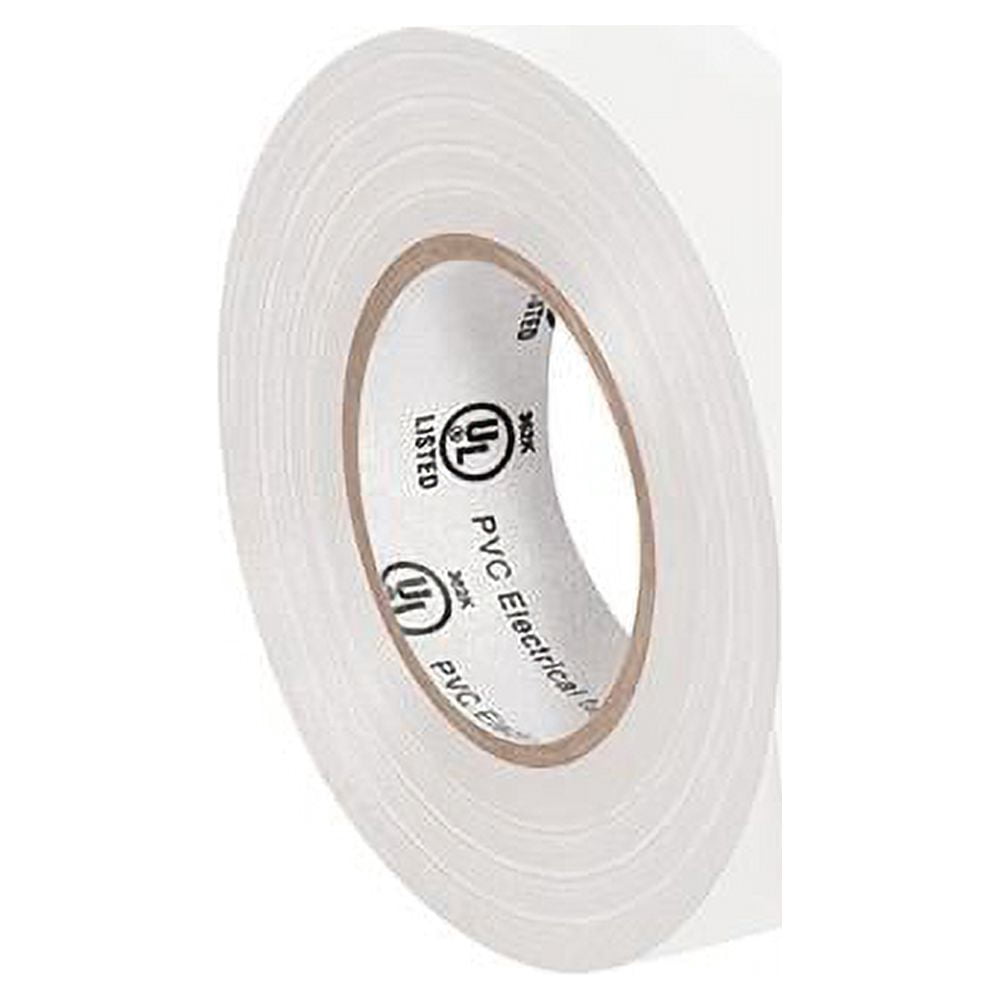 General Purpose Electrical Tape 3/4" X 20 Yard White (200 Roll/Case)