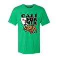thumbnail image 2 of Wild Bobby, California Republic Cali Bear Pop Culture Mens Premium Tri Blend T-Shirt, Envy, Small, 2 of 3