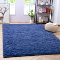 thumbnail image 2 of Homore Cute Fluffy Carpet Soft Washable Area Rugs for Bedroom/ Living Room Decoration, 5' x 8' , Light Navy, 2 of 7