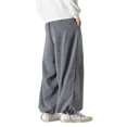thumbnail image 5 of Baggy Jeans for Men Wide Leg Casual Denim Pants for Comfortable Stretch Solid Color Fall Travel Long Jeans with Pocket Grey XL, 5 of 5