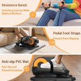 thumbnail image 5 of Under Desk Elliptical Machine, Electric Elliptical  Machine w/Remote & 12 Speeds Level, Manual & Auto Mode, Elliptical Traier for Seniors Seated Pedal Exerciser for  Office, 5 of 6