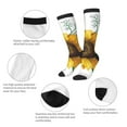 thumbnail image 6 of Balery Sunflowers (2) Printed Novelty Socks Men's Women's Crew Socks Sports Socks Knee High Socks Cotton Socks Quirky and Cool Socks, 6 of 9