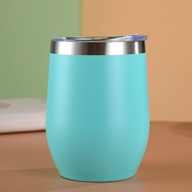 Vacuum Mug Drinking Cup Sturdy Eco-friendly Material Cup Easy to Carry for  Women Men Daily Use Pink Plastic 