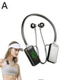 thumbnail image 1 of Auriculares Bluetooth impermeables con banda para el cuello, tarjeta de sonido, pantalla en vivo, reproducción de canciones, T5Y8, 1 of 7