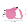 thumbnail image 4 of Unique Bargains 1 Pc Simple Pet Leash Scaling Dog Leash for Dog 9.84ft Long Pink, 4 of 6