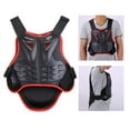 thumbnail image 3 of Motorcycle Protection, Vest, Motorcycle Jacket Chest Back Protector Protective Red, 3 of 6
