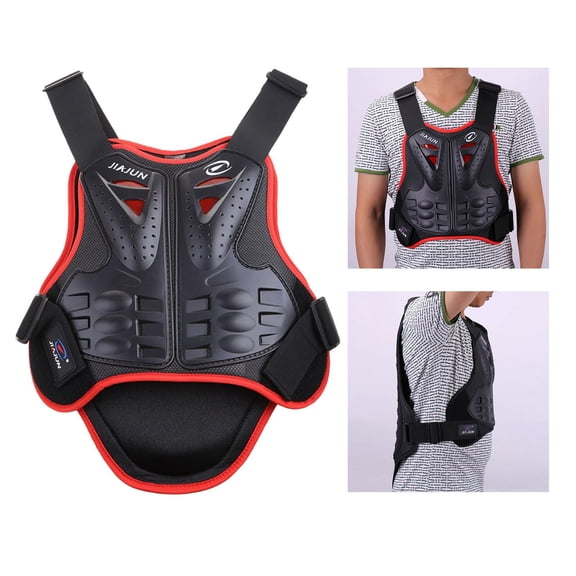 Chaleco de Protección para Motocicleta. , SG, rojo