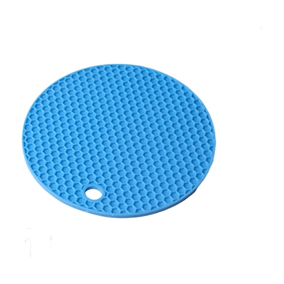 Bird Foraging Toy & Slow Feeder Mat, Pecking Pad Food Tray for Small Birds like Parakeets & Finches, Bird Cage Accessories to Encourage Natural Feeding Behavior Blue