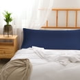 thumbnail image 4 of PiccoCasa 1Pc Pillowcase Zipper Long Staple Cotton, King Navy Blue, 4 of 10