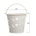 thumbnail image 3 of NIBOLOG Modern Style Multi-purpose Candy Storage Bucket Metal Beautiful Hollow Heart Shape Snack Storage Bucket for Party, 3 of 8