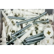 #8 x 1-1/4 EZ Ancor Plastic Anchor Kits