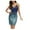 Blue, variant on Women Fashion Glitter Gradient Sequin Mini Cocktail Dress V Neck Spaghetti Strap Party Night Sparkly Dresses Clubwear