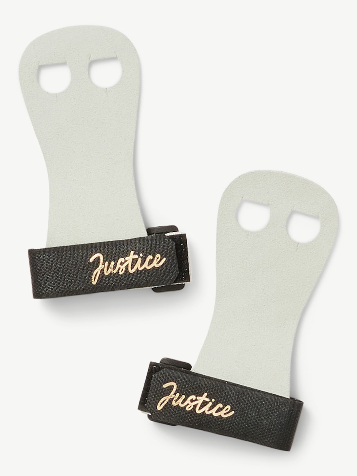 Justice Girls Gymnastics Grips with Adjustable Wrist Strap, Sizes S-L
