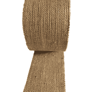 CleverDelights 6 Premium Burlap Roll - 10 Yards - No-Fray Finished Edges - Natu