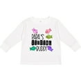 thumbnail image 3 of Inktastic Papa's Fishing Buddy with Colorful Fish Boys or Girls Long Sleeve Toddler T-Shirt, 3 of 5
