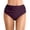 Dark Purple, variant on LUOGENLI Swim Bottoms for Women High Waist Women's Ruched Belly Control Bikini Swimsuit Bottoms Comfortable and Stylish Swimwear for Beach or Pool (Rose Gold Size XXL)