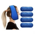 thumbnail image 4 of Enveloppe de Bloc Réfrigérant pour le Visage, Sangle de Tête pour Bloc Réfrigérant Réduisant l'Enflure Soulagement Efficace de l'Inconfort Réutilisable Utilisation Longue Durée pour la Tête pour la Bouche Noir,Bleu, 4 of 7