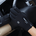 thumbnail image 2 of BYXAS Outdoor Cold and Windproof Sports Gloves, Cold Touch Screen Anti-Slip Waterproof Windproof Suitable for Cycling and Skiing, Solo Travel, Winter Warm Gloves for Men and Women(Black L), 2 of 8