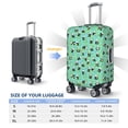 thumbnail image 4 of Fuzoiu Alphabet And Panda Print Suitcase Cover,Washable Luggage Covers for Suitcase,Elastic Luggage Protector Cover,Scratch Resistant Travel Suitcase Covers-Large, 4 of 7