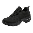 thumbnail image 4 of Orthopedic Running Shoes for Women Comfortable Knitted Air Cushion Arch Support Walking Work Fashion Sneakers, 4 of 5