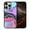 Colorful Marble, variant on WIRESTER Shockproof Soft Rubber Cover Case for Apple iPhone 16 Pro Max 6.9" 2024, Purple Green Galaxy Marble