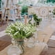 thumbnail image 4 of Arbusto de flores blancas artificiales para interior/exterior, 3 uds., con hojas verdes, perfecto para decoración de bodas, centros de mesa, jardín doméstico, arreglos florales, 4 of 5