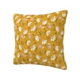 thumbnail image 2 of Wukai Daisies Flowers Premium Polyester Fleece Pillow Covers with Hidden Zipper Closure,Luxuriously Soft and Durable-20"x20", 2 of 7