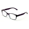 thumbnail image 4 of 3 Pairs Classic Readers With Spring Hinge - Reading Glasses  Magnification Maroon Purple Blue Men Or Women, 4 of 4