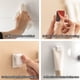 thumbnail image 1 of Soporte para El Dientes La Pared Clip Limpiador Organizador Del Baño (largo), 1 of 4