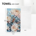 thumbnail image 5 of Daisies Flowers Art Pattern Decorative Face Wash Cloth 27.5×16in Hand Towels Bathroom Soft Absorbent Kitchen Towel Spring Decorative Dish Hotel Gym Spa, 5 of 5