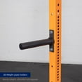 thumbnail image 4 of Titan Fitness X-3 Series 80" Orange Bolt-Down Power Rack Extension Kit, 24" Depth, 1000 LB Capacity, 1.25" Pull Up Bar, Weight Plate Holders, Weightlifting and Strength Training, 4 of 6