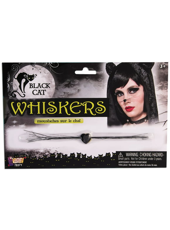 Black Cat Whiskers - Adult One Size