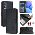 thumbnail image 2 of TCL 30 5G/TCL 30 Plus 5G Case ,Cat PU Leather Crossbody Lanyard Strap RFID Magnetic Wallet Compatible with TCL 30 5G/TCL 30 Plus 5G Cover, 2 of 5
