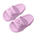 thumbnail image 5 of Godom Toddler Slippers House Open Toe Comfy Slippers Summer Non-Slip Beach Shoes Toddler/Little/Big Kid, 5 of 5