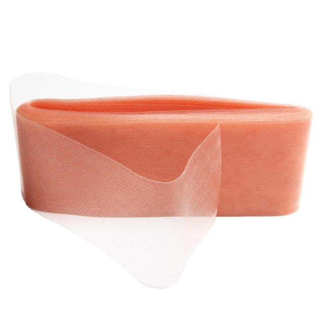 Rollo de cinta de malla elástica Yuyangstore Crinolina 25 yardas