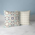 thumbnail image 4 of Foliage Frenzy Throw Pillow with Removable Cover in Blue 18x18, 4 of 6