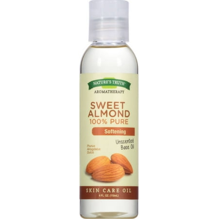 2 Pack - Nature's Truth 100% Pure Unscented Skin Care Base Oil, Sweet Almond 4