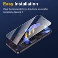 thumbnail image 5 of [2+2Pack] KisonovaGuard for Google Pixel 9 Pro Screen Protector and Camera Lens Film [Tempered Glass Protector] [9H Hardness] [No-Bubble] [3D Full Coverage], 5 of 6
