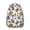 White-14, variant on Colorful Exotic Backpack for Students Hawaiian Palm Leaf, Jungle Inspired School Bag Summer Beach Vibrant Travel Backpack