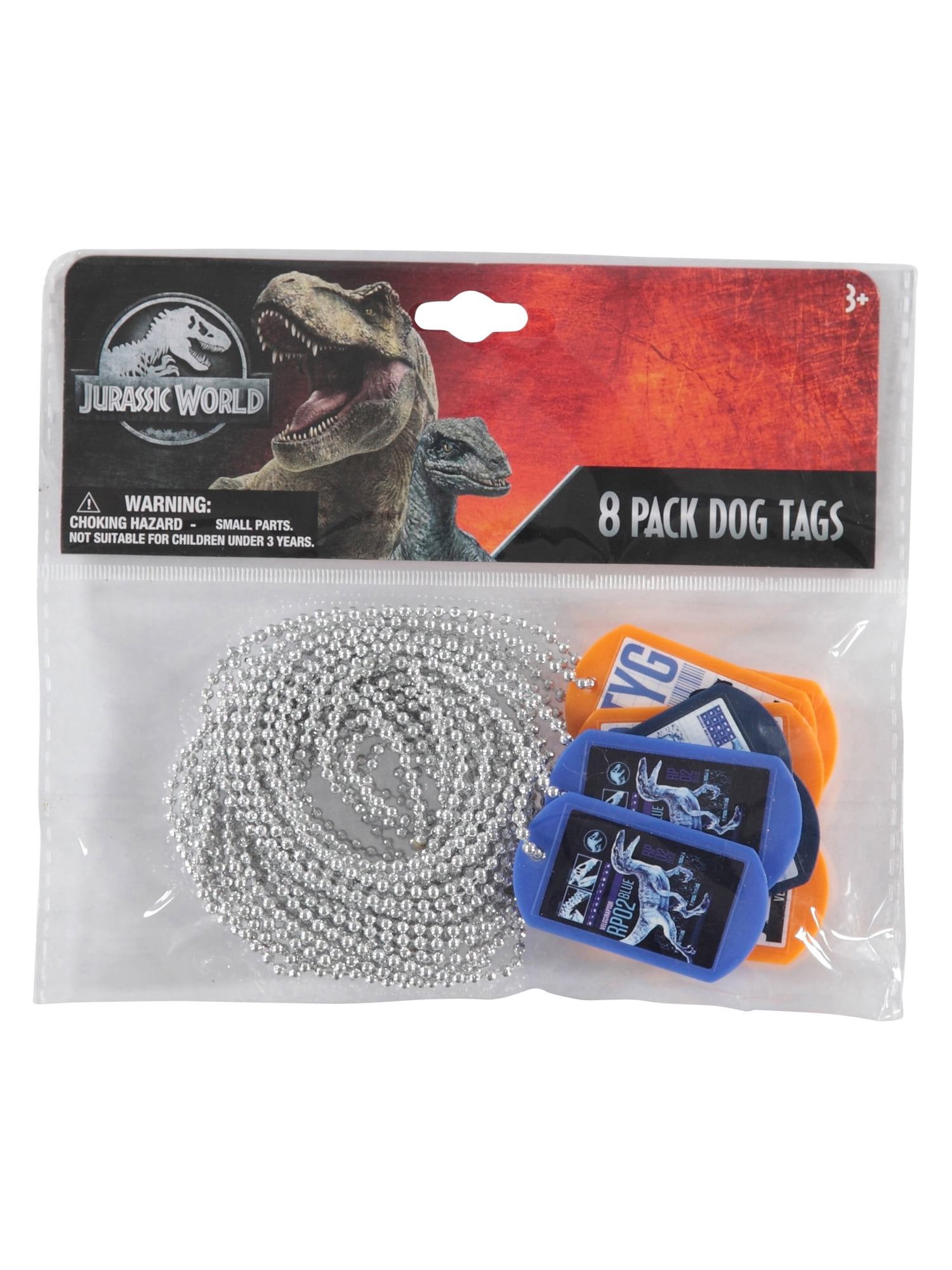 Jurassic world cheap dog tags
