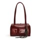 thumbnail image 3 of Bolso Cuero Hombro Y2k para Mujeres Compras () Negros, 3 of 4