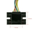 thumbnail image 2 of The ROP Shop Voltage Regulator for Suzuki 1982-1988 GN250 & 1991-1993 GN125 Motorcycle, 2 of 9