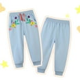 GuangCong Toddler Girls Pants Baby Girl'S Pants Embroidery Printing