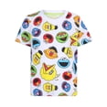 thumbnail image 2 of Sesame Street Short Sleeve Crew Neck T-Shirt (Boys), 3 Pack, Sizes 2T-7, 2 of 6