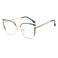 thumbnail image 1 of Blue Light Blocking Glasses with Thin Reflective Lens Square Frame Eyeglasses for Gaming Students, 1 of 4