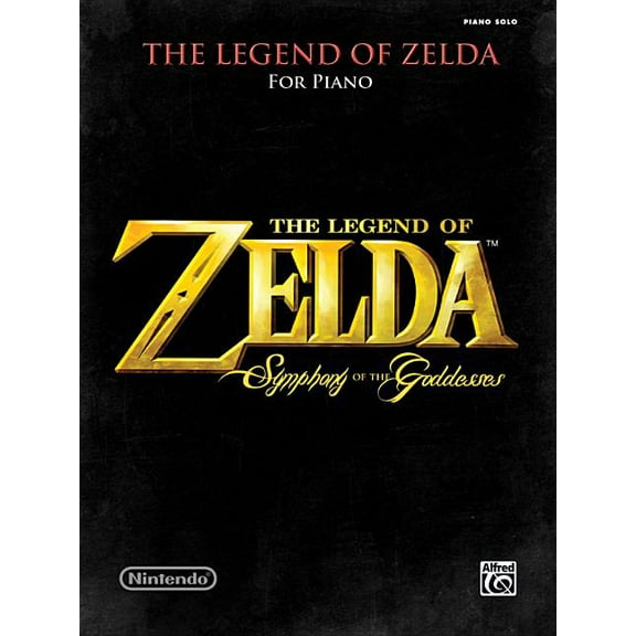 The Legend of Zelda Symphony of the Goddesses: Piano Solos, (Paperback)