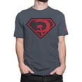 thumbnail image 1 of Superman Red Son Symbol T-Shirt-Small, 1 of 3