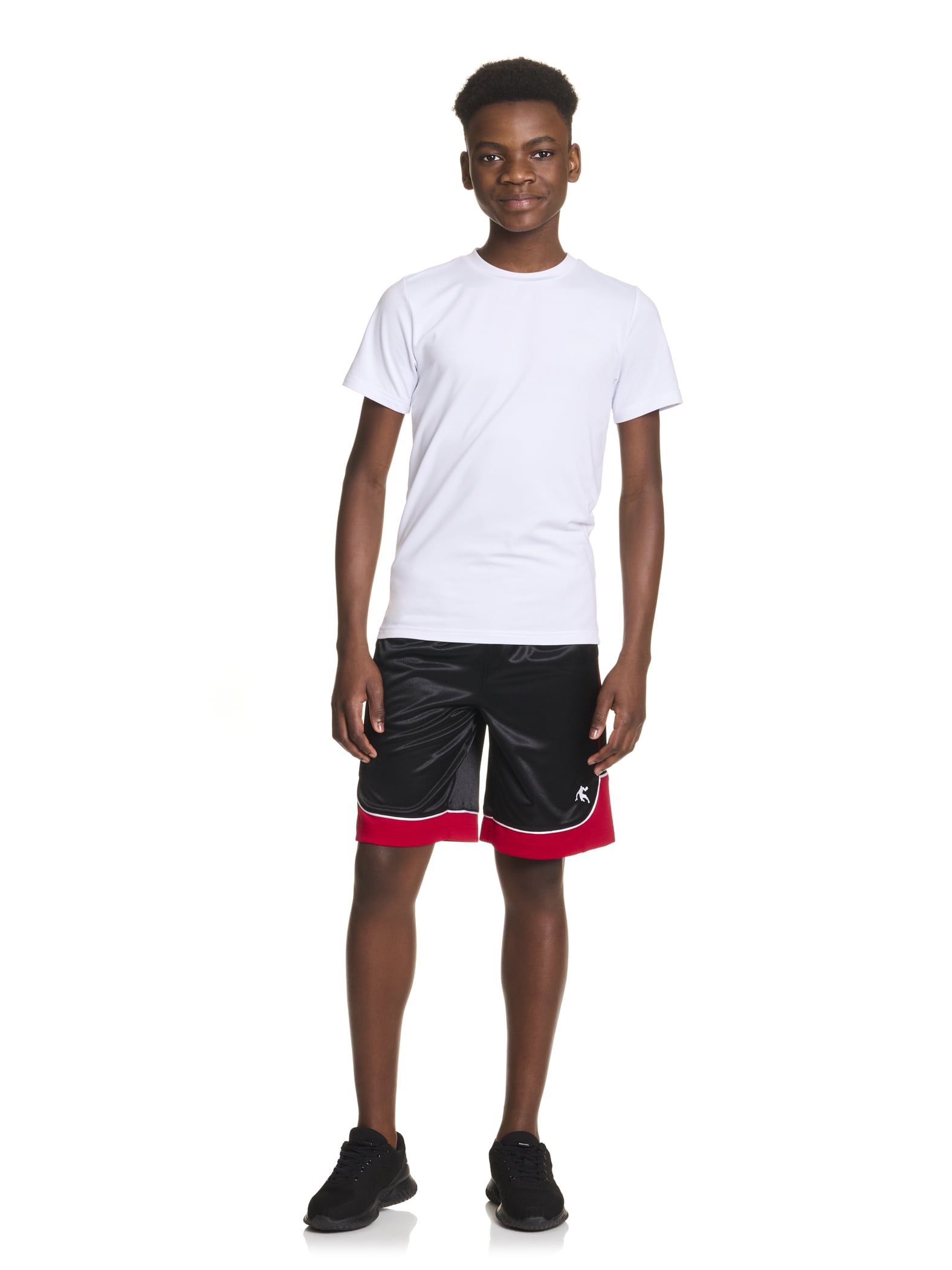 AND1 Boy's All Court Basketball Athletic Shorts, Sizes 4-18