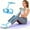 Blue, variant on PUMIER Upgraded Resistance Bands with Handles and Foot Pedals, Pro Strength Full Body Workout Band for Home Gym, Travel Fitness Equipment - Multi-Color