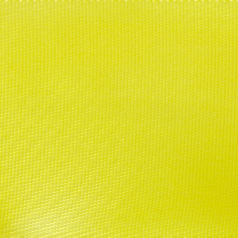 Offray Ribbon, Lemon Yellow 7/8 inch Single Face Satin Offray Ribbon, Lemon Yellow 7/8 inch Single Face Satin